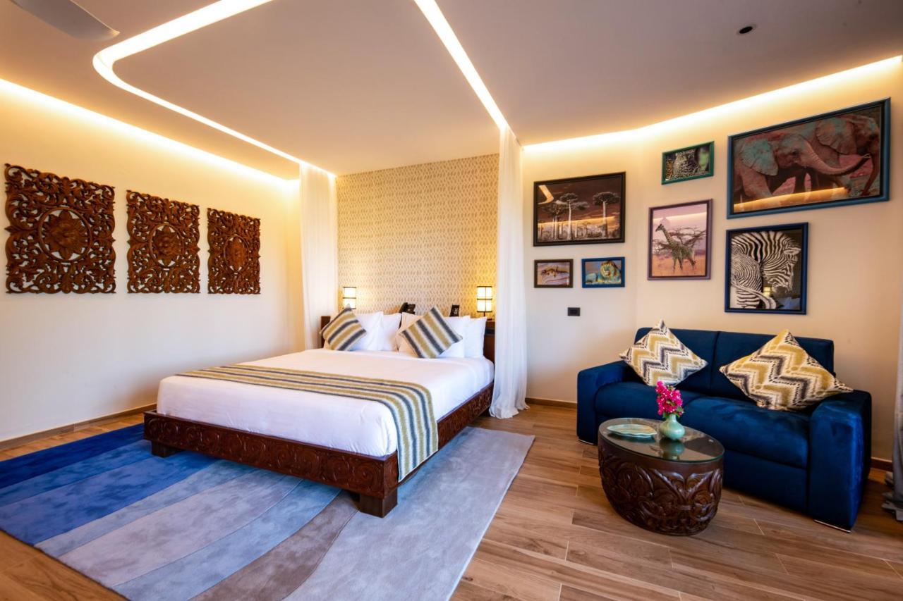 Hotel The Mora Zanzibar Matemwe  Exterior foto A bedroom at the hotel