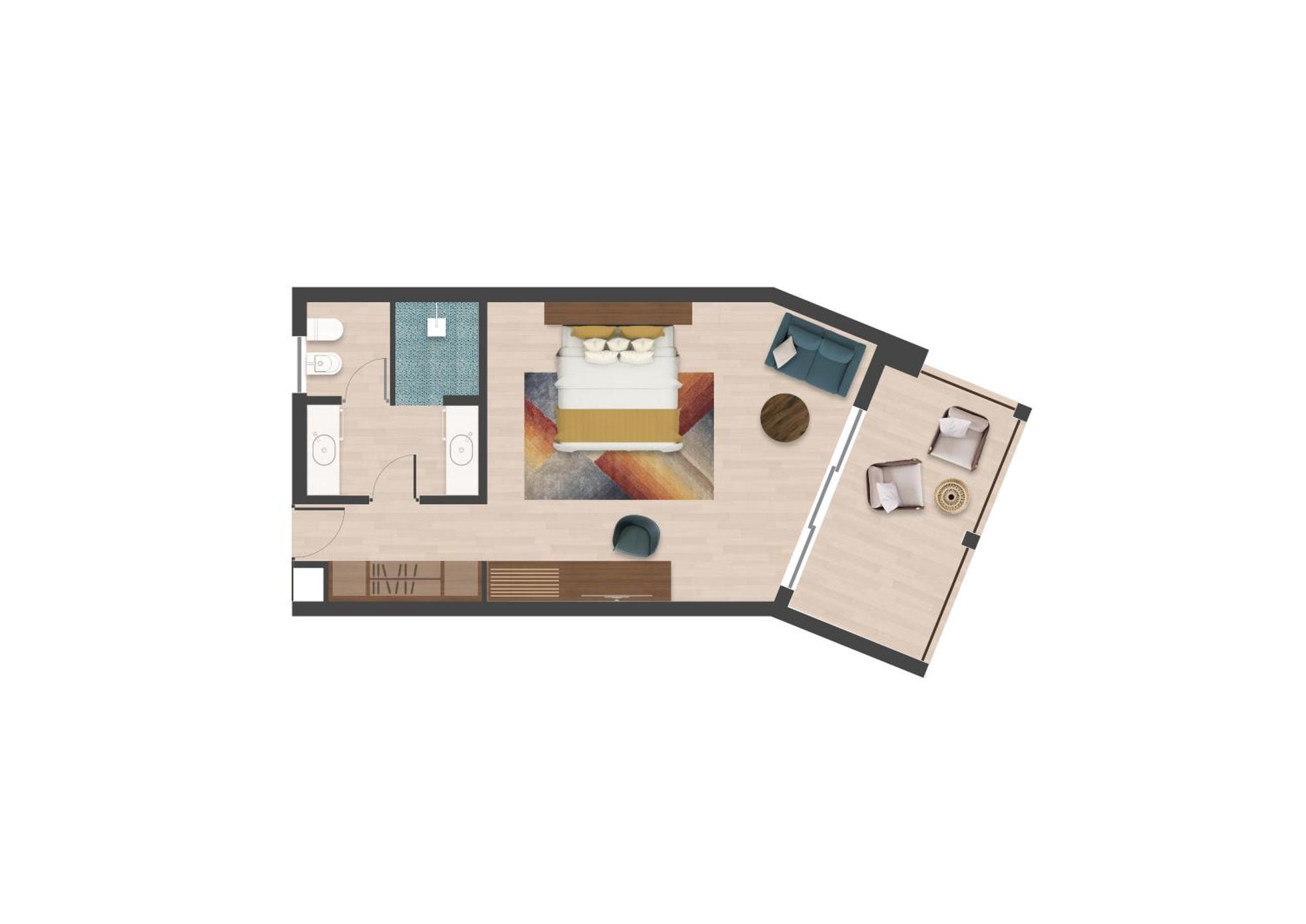 Hotel The Mora Zanzibar Matemwe  Exterior foto Floorplan of a typical suite