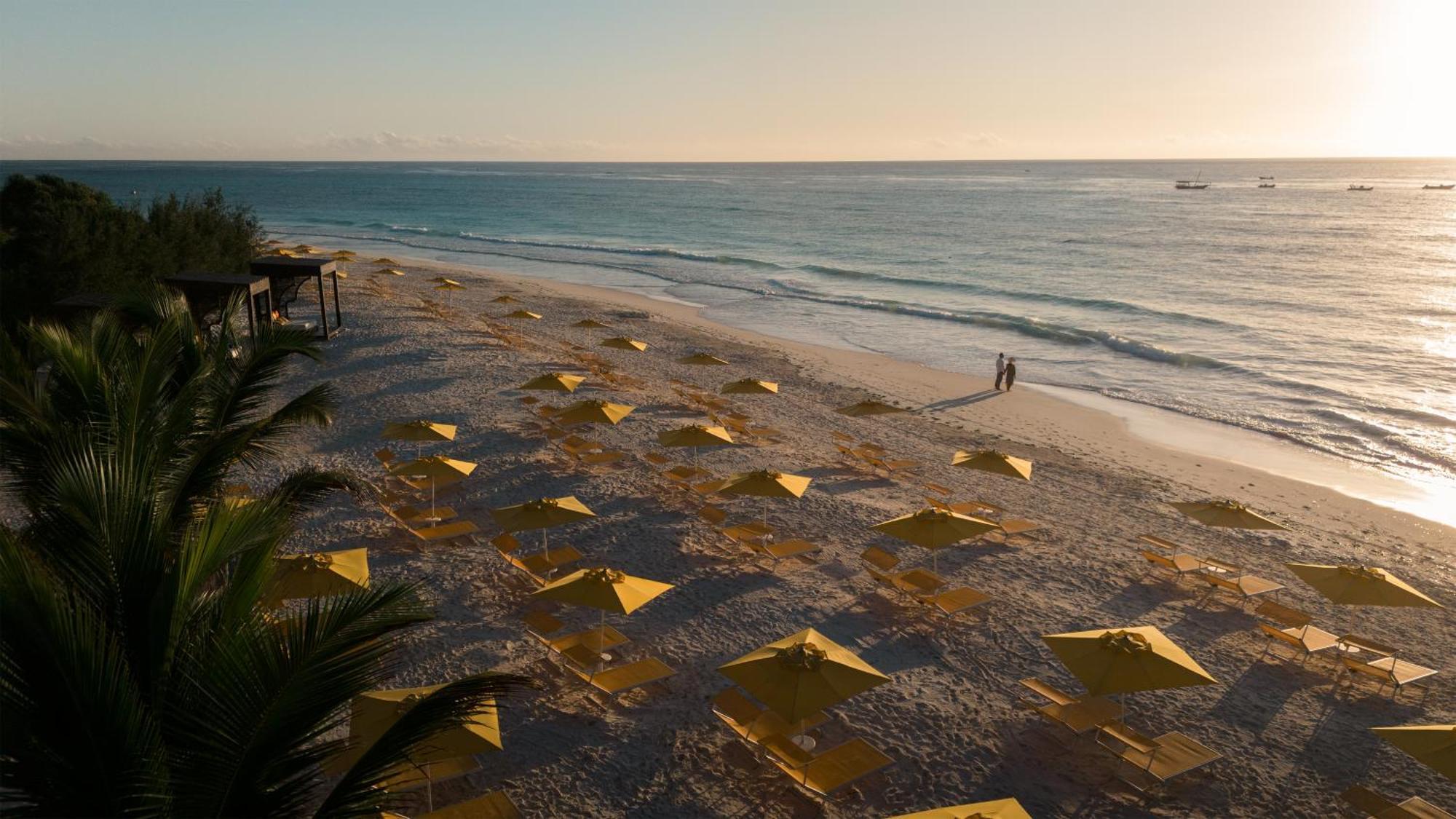 Hotel The Mora Zanzibar Matemwe  Exterior foto Drying of fish in the beach of Calabar